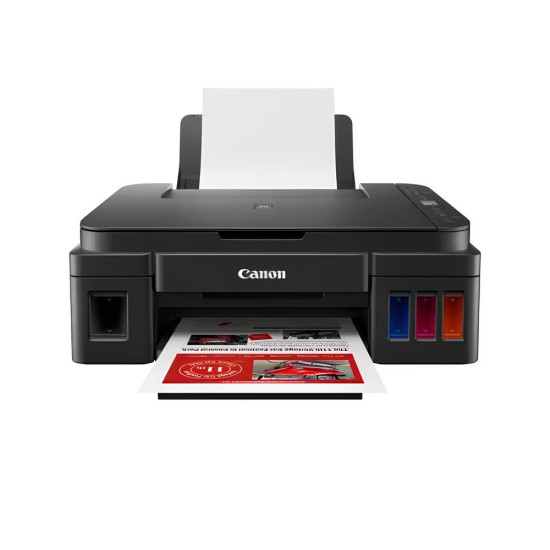 Canon G3416 Wi-Fi + Tarayıcı + Fotokopi Renkli Çok Fonksiyonlu Tanklı Mürekkep Püskürtmeli Yazıcı (Canon Eurasia Garantili)
